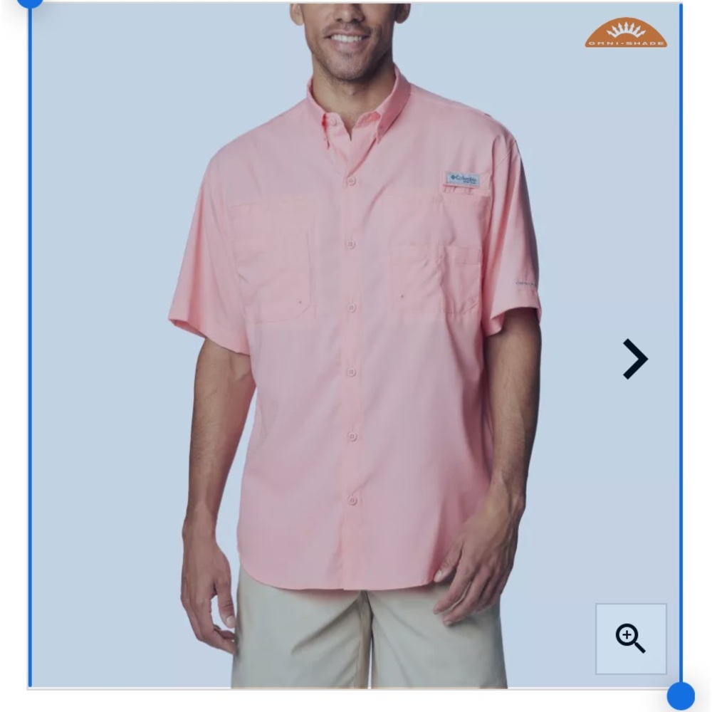 Columbia short sleeve PFG shirt